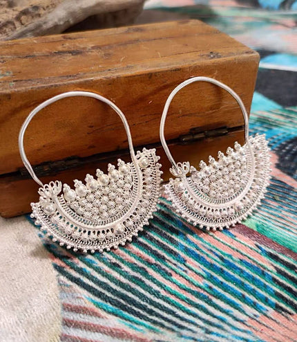 Earrings Traditional Zhot Featured Large Size