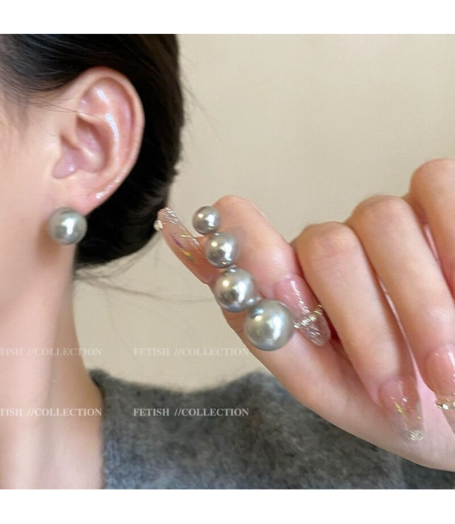 Pearl Retro French Simple Elegant Earrings