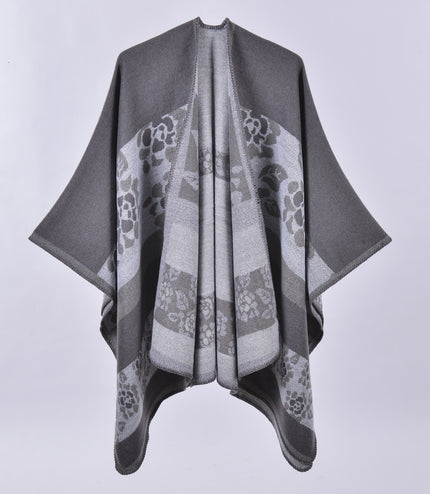 Autumn And Winter Scarf Versatile Lattice Ladies Travel Shawl