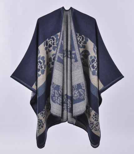 Autumn And Winter Scarf Versatile Lattice Ladies Travel Shawl