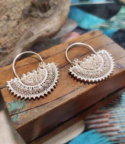 Earrings Traditional Zhot Featured Large Size