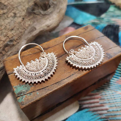 Earrings Traditional Zhot Featured Large Size