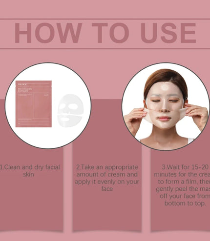 Bio-Collagen Face Mask – Deep Hydration and Pore Refinement