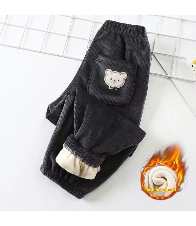 Fashion Corduroy Casual Pants Boys And Girls