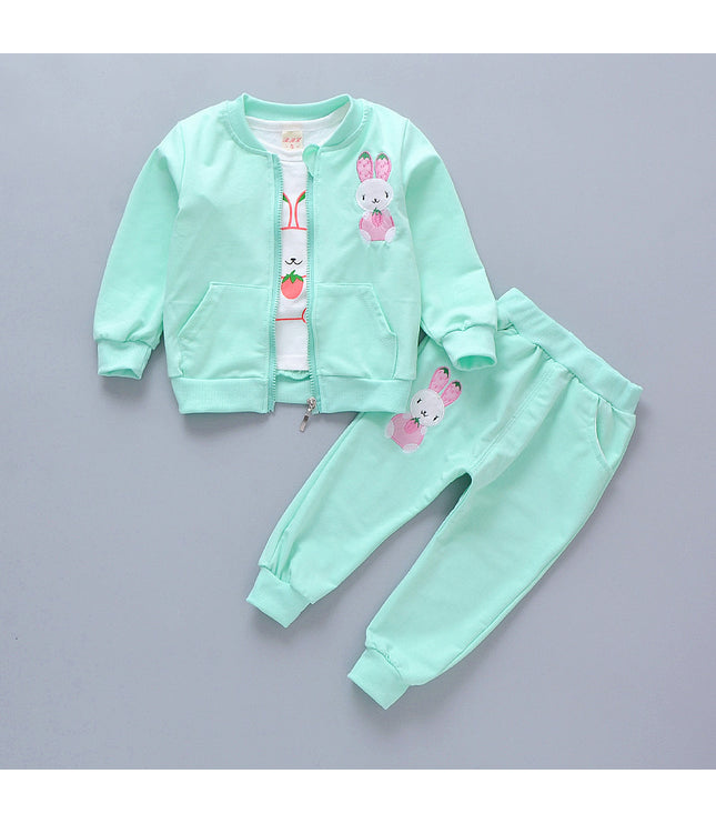 Children's Hoodie Casual Pants Suit