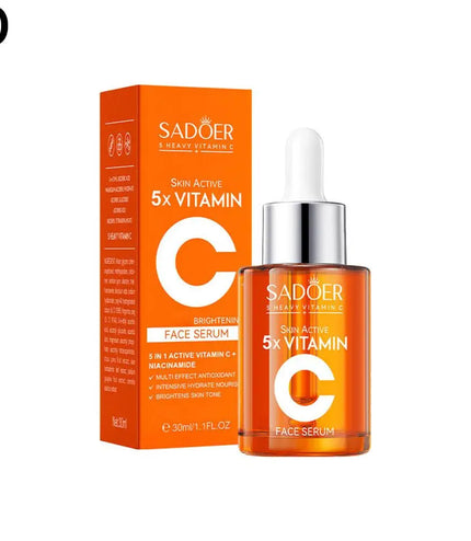 Vitamin C Facial Cleanser &amp; Eye Cream Set – Brighten, Hydrate, and Refresh