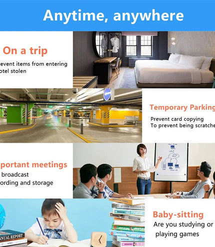 HD 1080P Mini Camera Wireless WiFi Baby Monitor Indoor Safety Security Surveillance Night Vision Camera IP Camera Recorder