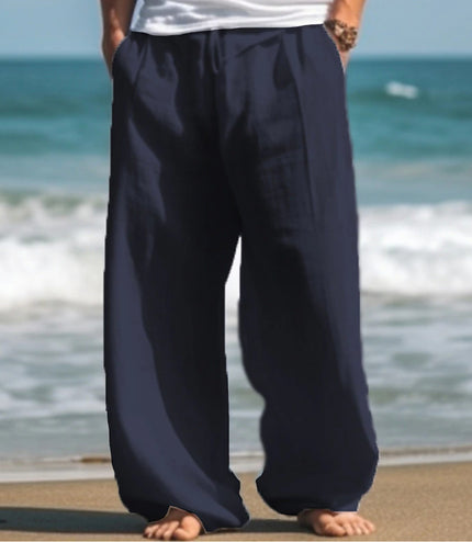 Outdoor Casual Pants Beach Solid Color Straight