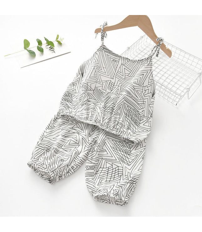Summer Girl Camisole Kids Two Piece Set