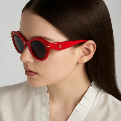 Round Sunglasses Women’s 2025 Luxury