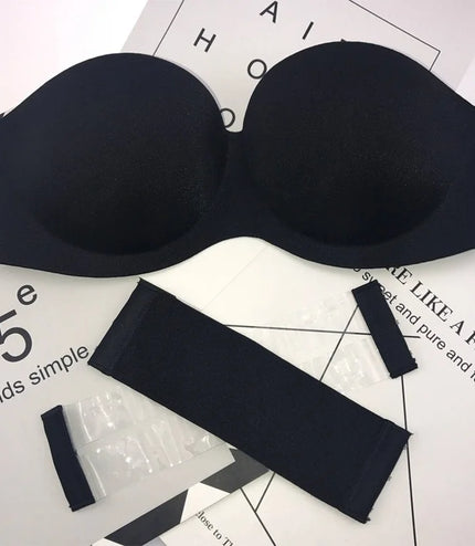 Confidence &amp; Comfort: The Ultimate Strapless Push-Up Bra!