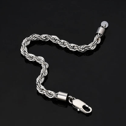 USA Twisted Rope Chain Anti Tarnish Bracelet