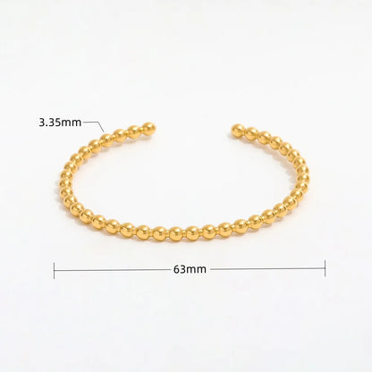 Gold plated bracelet