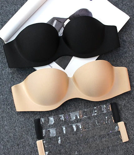 Confidence &amp; Comfort: The Ultimate Strapless Push-Up Bra!