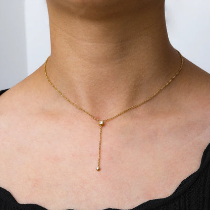 Y-Tassel Pendant Necklace