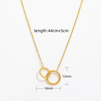 Circle Pendant Necklace