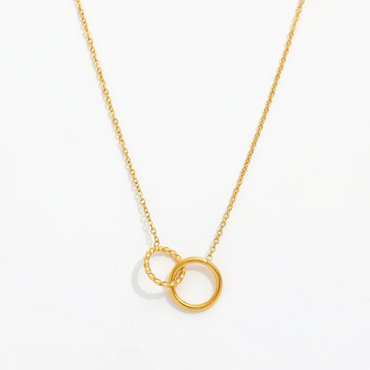 Circle Pendant Necklace