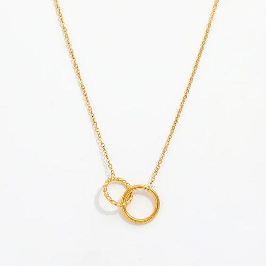 Circle Pendant Necklace