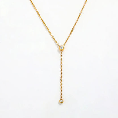 Y-Tassel Pendant Necklace