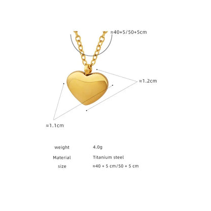 Heart Pendant Necklace
