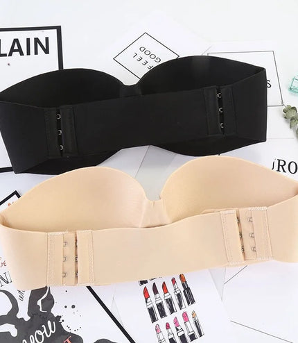Confidence &amp; Comfort: The Ultimate Strapless Push-Up Bra!