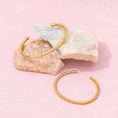 Gold plated bracelet