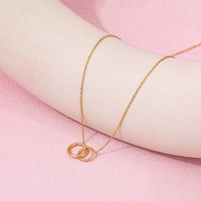 Circle Pendant Necklace