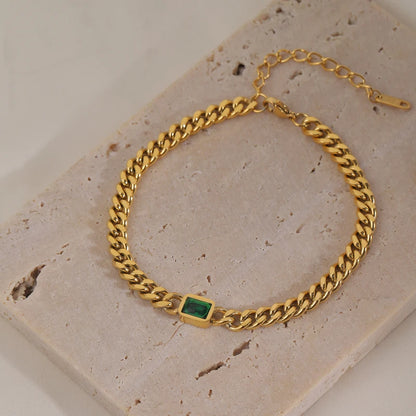 Crystal Pavé Toggle Padlock Bracelet