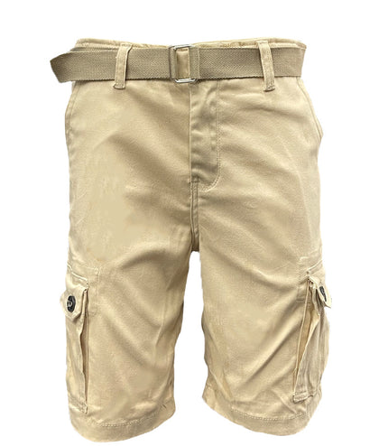 Belted Cargo Shorts – The Perfect Blend of Utility and Style