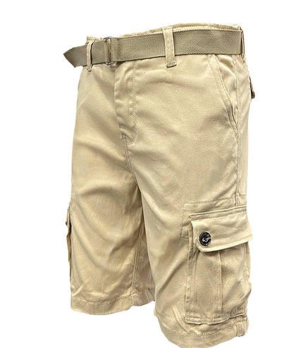 Belted Cargo Shorts – The Perfect Blend of Utility and Style