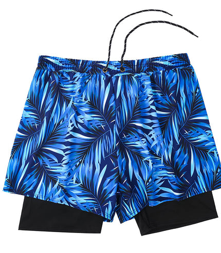 Anti-embarrassment Men's Swimming Trunks