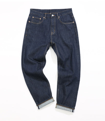 Autumn Dark Blue Loose Trendy Casual Jeans