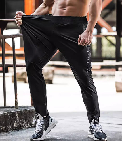 Thin Ice Silk Outdoor Leisure Running Workout Exercise Pants