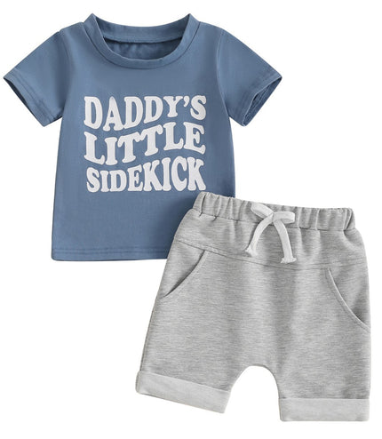Boys' Fashion Engineering Vehicle Printing Suit