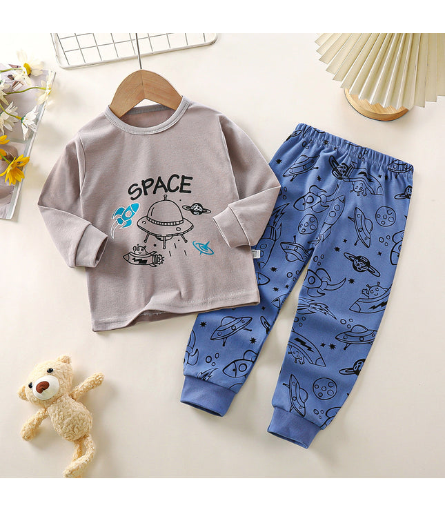 Cotton Autumn New Boys' Pajamas Suit