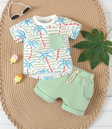 Fashion Personality Summer New Boys' Casual Suit
