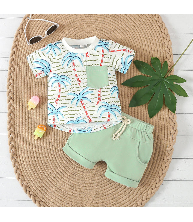 Fashion Personality Summer New Boys' Casual Suit