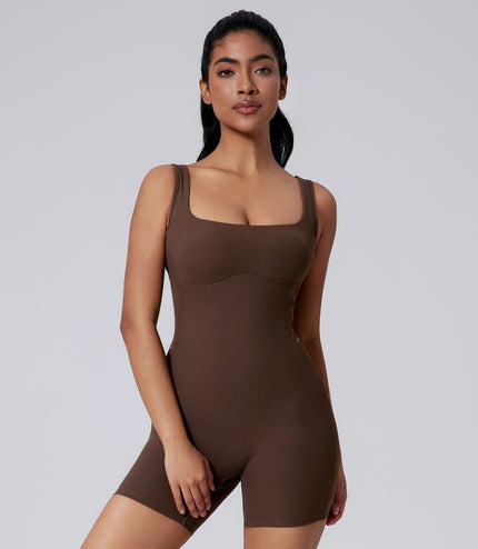 European And American Tight Quick-drying Yoga Beauty Back Jumpsuit Yoga Clothes