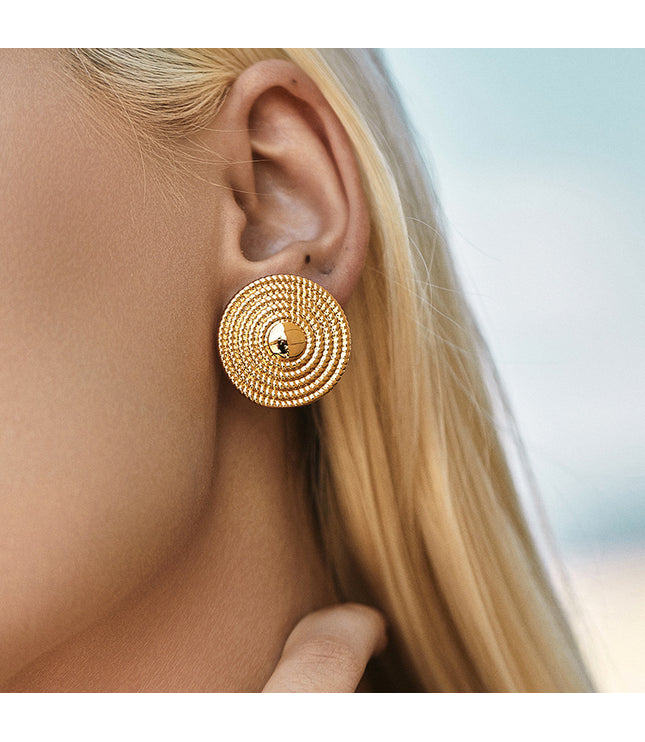 Female Retro Irregular Personality Design Earrings