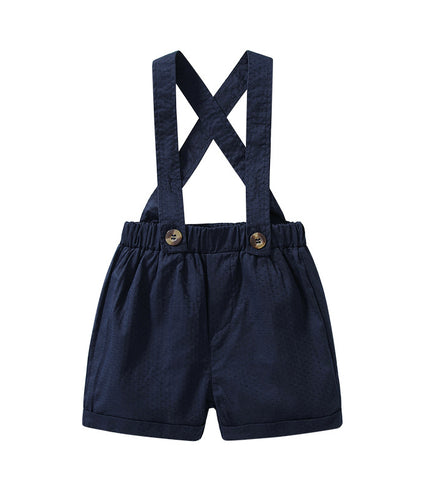 Children's Suit Summer Short-sleeved Overalls