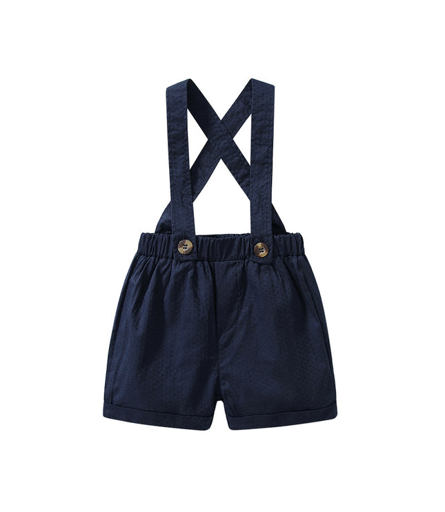 Children's Suit Summer Short-sleeved Overalls