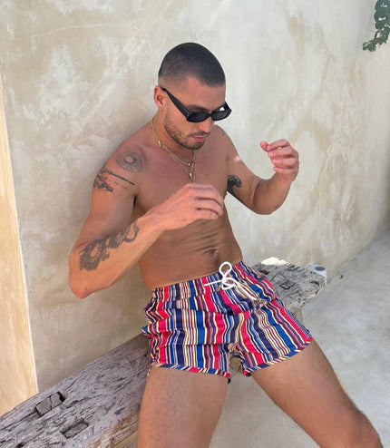 Men's Sports Casual Shorts Polyester Woven Quick-drying