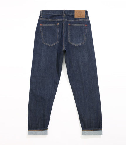 Autumn Dark Blue Loose Trendy Casual Jeans
