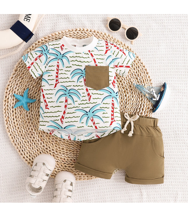 Fashion Personality Summer New Boys' Casual Suit