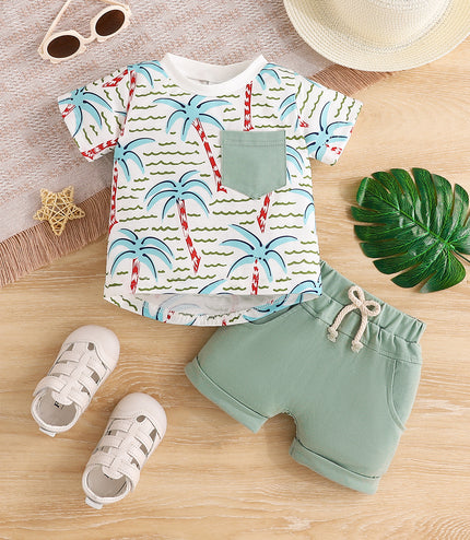 Fashion Personality Summer New Boys' Casual Suit