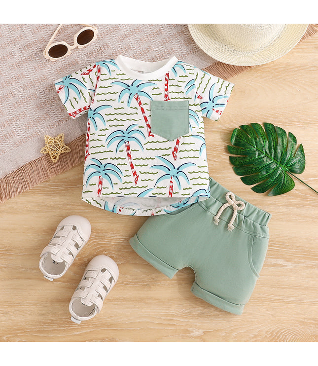 Fashion Personality Summer New Boys' Casual Suit