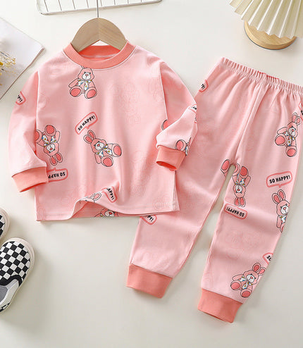 Autumn And Winter Underwear Suit Cotton New Men And Women