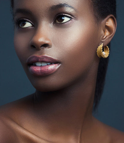 Creative Design Pearl Shell Eardrops