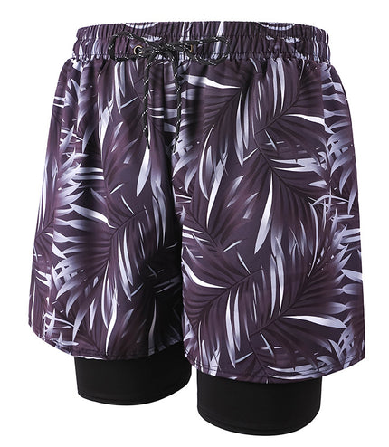 Anti-embarrassment Men's Swimming Trunks