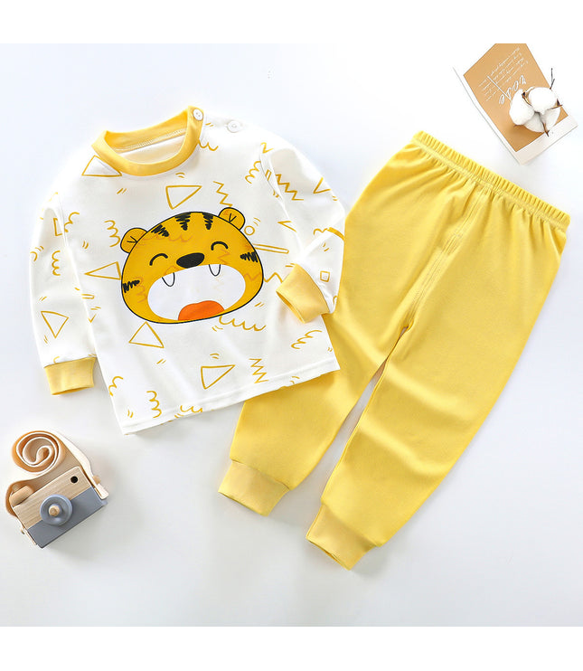 Autumn And Winter Underwear Suit Cotton New Men And Women